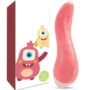 Female G-Spot Vibrator / Tongue Design Sex Toys For Masturbation / Women's Clitoral Massager - EVE's SECRETS